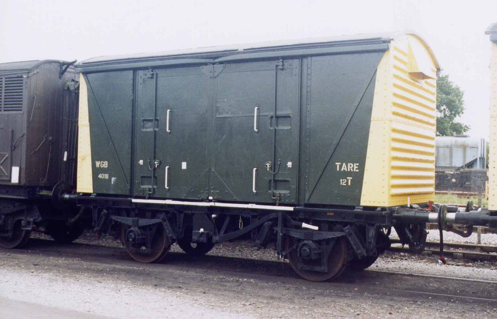 Box Van WGB4018 shortly after delivery