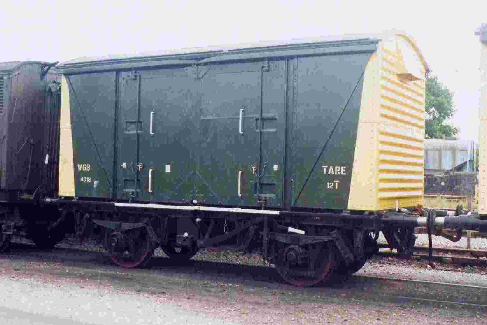 Box Van No. WGB 4018