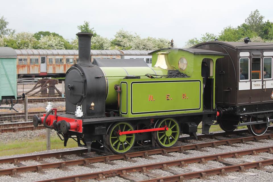 Y7 No. 1310 in Quainton's Downyard 17th April 2016